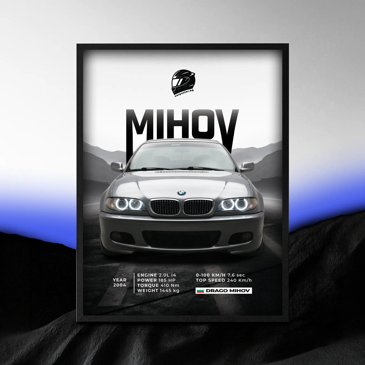 Оригинални подаръци за кола за мъж - автомобилен фен на BMW E46