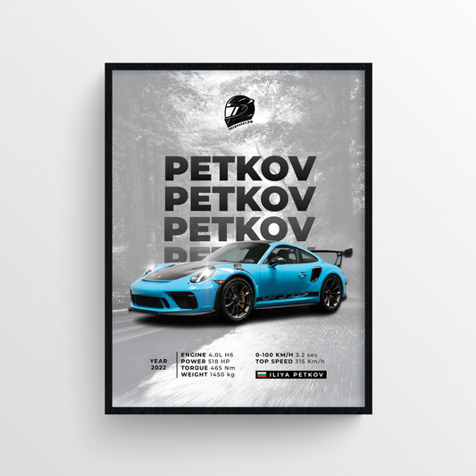 Персонализиран постер в рамка